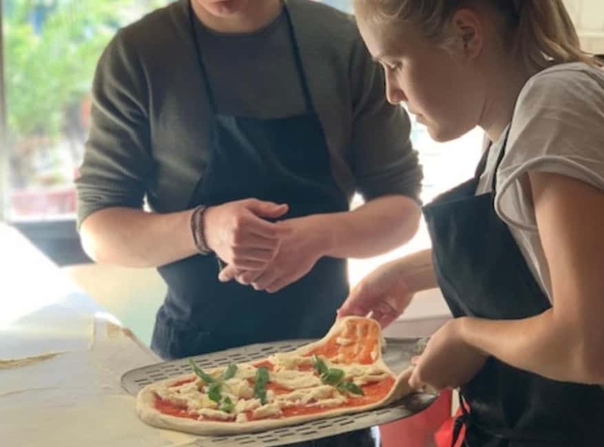 Naples: Premium Pizza-Making Class at a Pizzeria - Shaping a Neapolitan Base Without a Rolling Pin