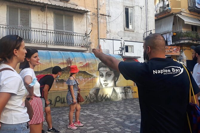 Naples Spanish Quarters Walking Tour Street Art, Folklore & Sweet - Reading the street art, not just photographing it
