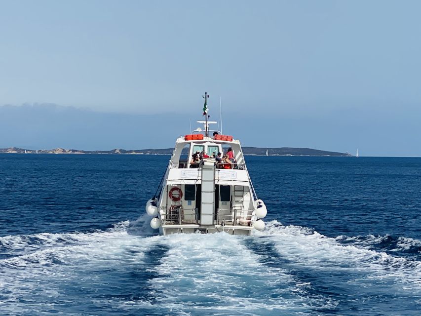 Olbia: Maddalena Archipelago Boat Tour with Minibus Transfer - Spargi and Santa Maria: the beach portion