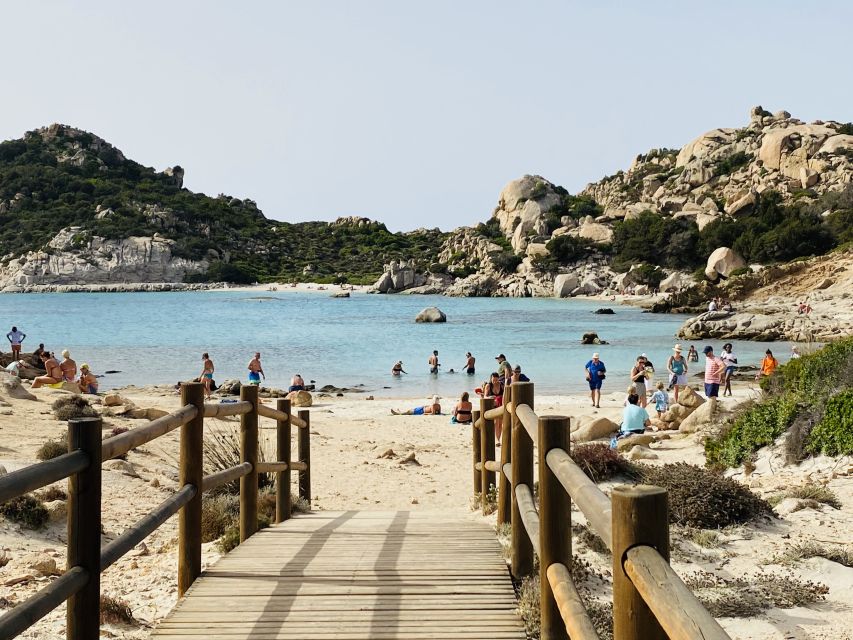 Olbia: Maddalena Archipelago Boat Tour with Minibus Transfer - Pasta lunch with an open-water view