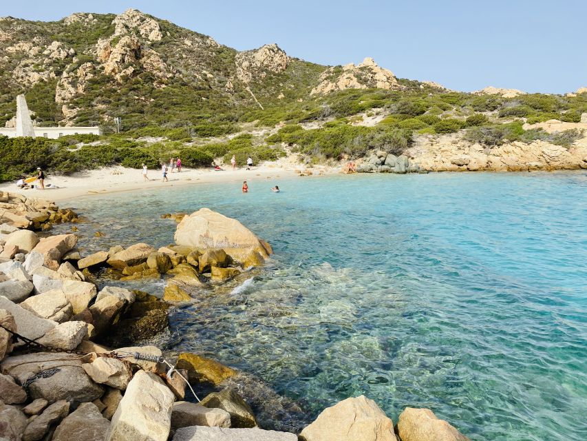 Olbia: Maddalena Archipelago Boat Tour with Minibus Transfer - The first views: Caprera and Santo Stefano