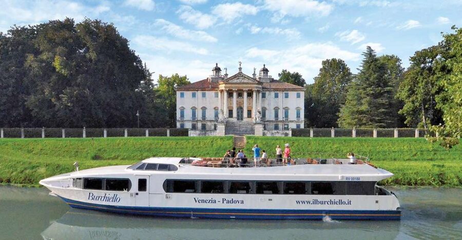 Padua to Venice Boat Cruise of the Brenta Riviera - Villa Pisani and its monumental park