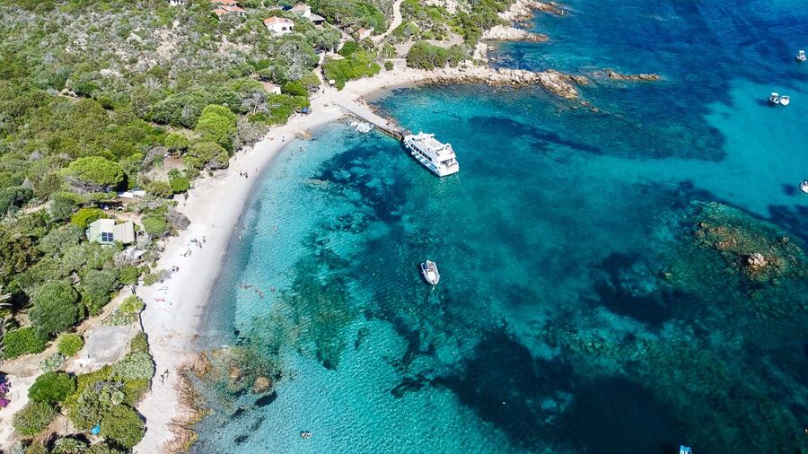 Palau: La Maddalena Archipelago and Caprera Island Boat Tour - Santa Maria for another swim