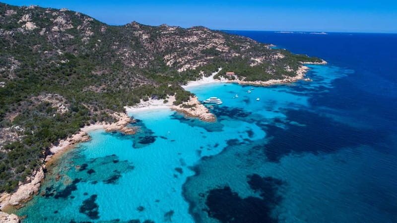 Palau: La Maddalena Archipelago Comfort Boat Tour with Stops - Spargi and Cala Corsara: the first real beach stop