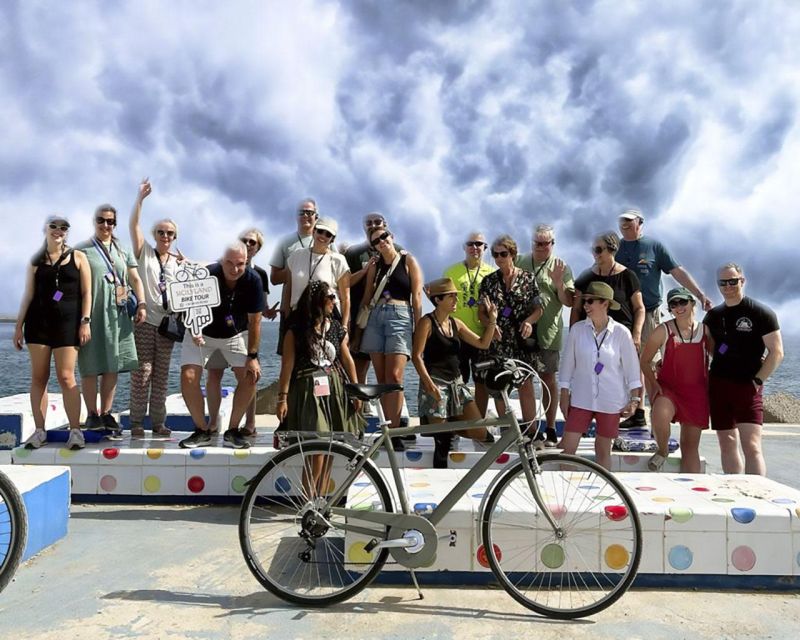 Palermo: Guided Bike Tour with Street Food Tasting - The giant Ficus in Piazza Marina