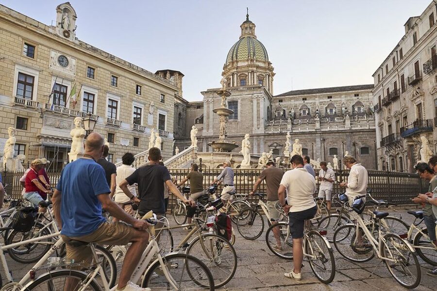 Palermo: Guided Bike Tour with Street Food Tasting - Meeting near Palermo’s main transport points