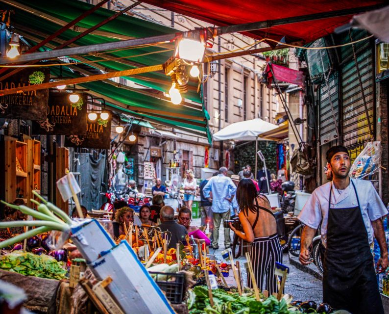 Palermo: NO Mafia Walking Tour - Il Capo market and the everyday city
