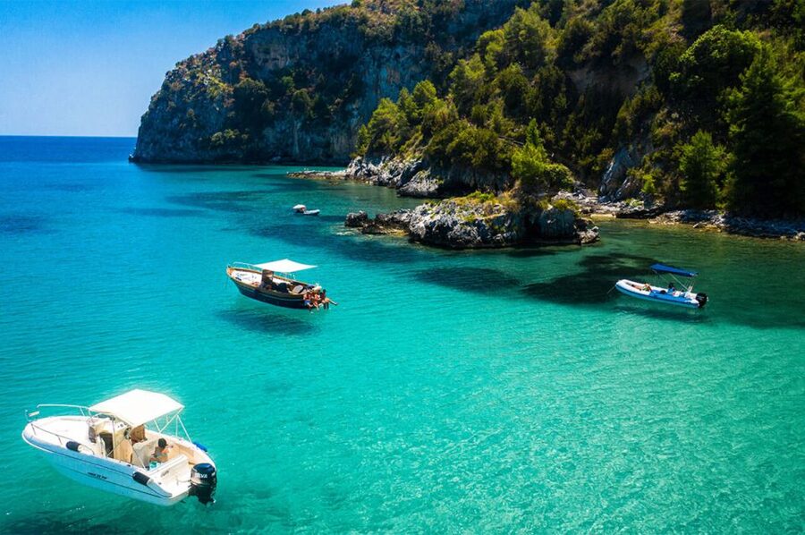 Palinuro: Costa del Mito Boat Tour - Baia del Buon Dormire and the second swim