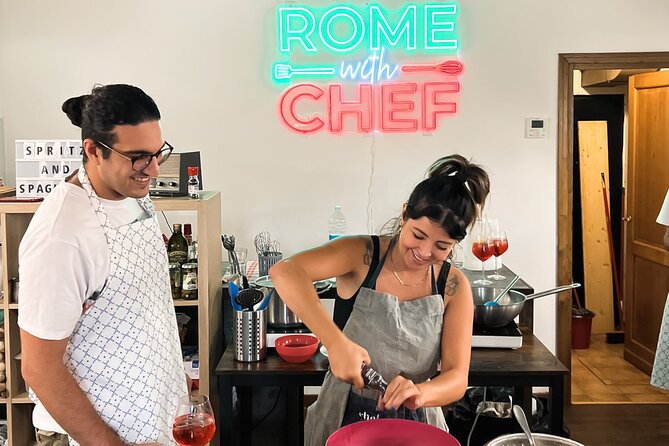 Pasta Cooking Class Near the Colosseum with 3 Spritz Cocktails - Who will enjoy this most