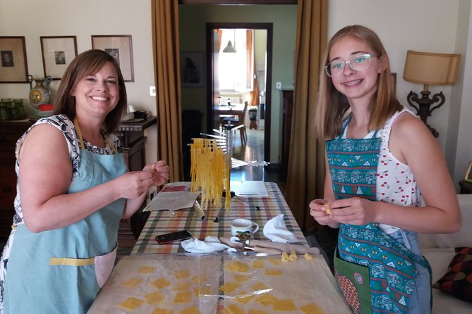 Pastamama, Home Cooking Classes at Grace's Home - Rolling tagliatelle from scratch