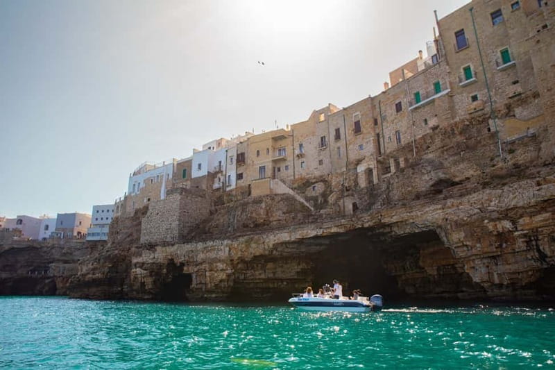 Polignano a Mare: Boat Tour with Prosecco and Snacks - Setting Out From San Vito Port