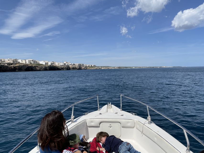 Polignano a Mare: Speedboat Cruise to Caves with Aperitif - Santo Stefano, Grotta Palazzese, and the postcard coast