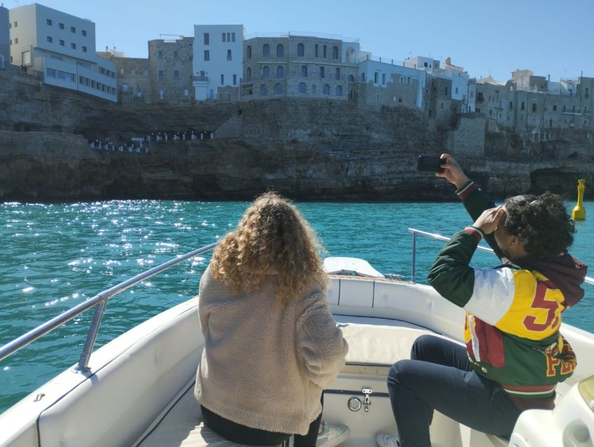 Polignano a Mare: Speedboat Cruise to Caves with Aperitif - The Cave of Pigeons and the swimming stop