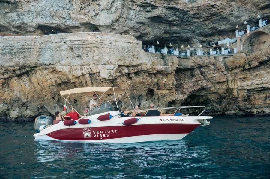 Polignano Sea Caves: Boat Tour with Snorkeling & Aperitif - Setting off from San Vito