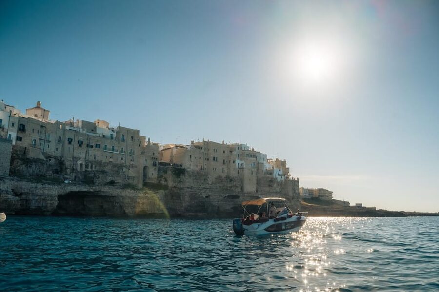 Polignano Sea Caves: Boat Tour with Snorkeling & Aperitif - Swimming and snorkeling in the Adriatic
