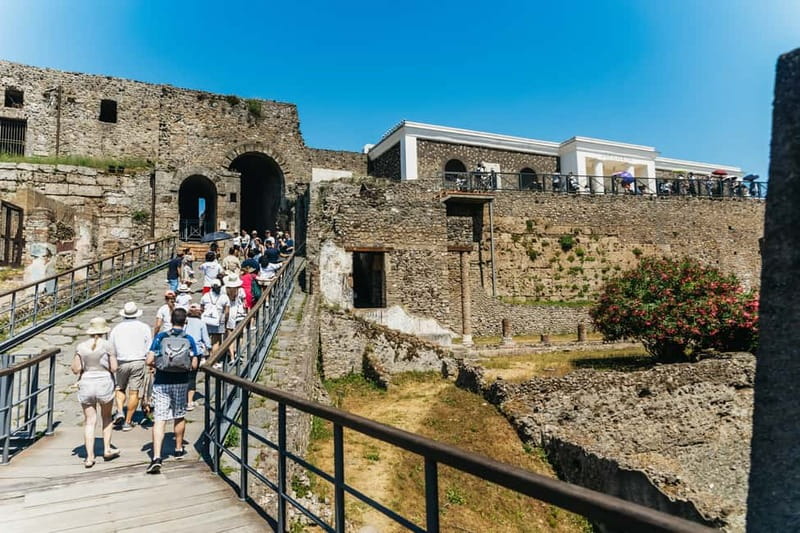 Pompeii: Archaeological Park Tour with Ticket on request - The Amphitheater and Pompeii’s public life