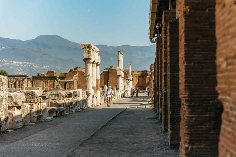 Pompeii: Archaeological Park Tour with Ticket on request - The small theater and public gymnasium