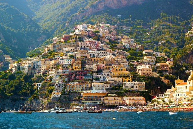 Positano & Amalfi Boat Tour from Naples with Light Lunch - Bagni della Regina Giovanna and Cala di Mitigliano
