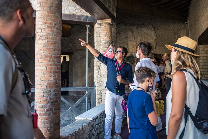 Priority Access Pompeii & Mt. Vesuvius Full day from Sorrento - Pompeii’s theater and civic power