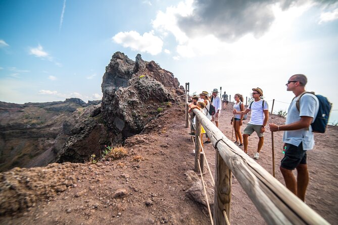 Priority Access Pompeii & Mt. Vesuvius Full day from Sorrento - Climbing Mount Vesuvius