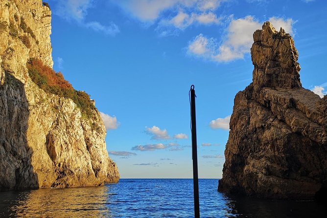 Private Island of Capri by Boat - The Natural Arch from below