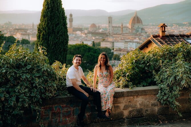 Private Photoshoot in Florence - Piazzale Michelangelo for the wider city view