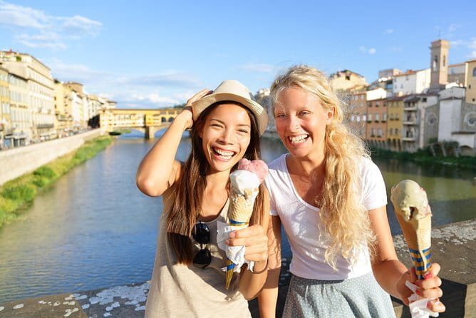 Private Self-Guided E-Bike Ride in Tuscany with Vineyard Visit - Piazzale Michelangelo finishes the day
