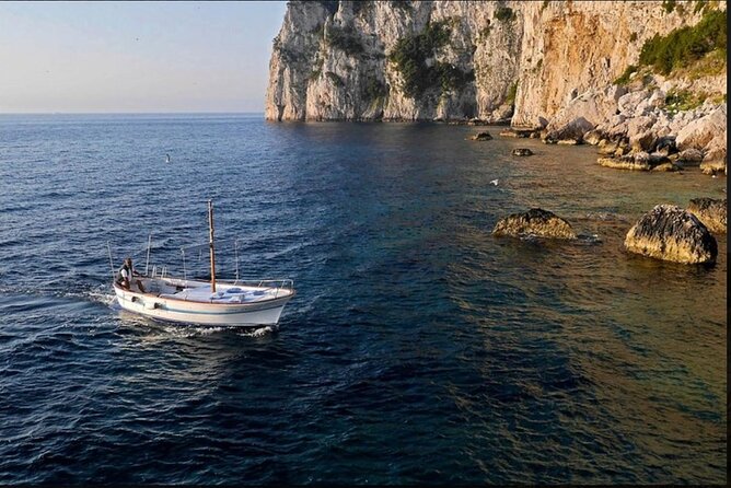 Private tour in a typical Capri boat - The Green Grotto and the western coast