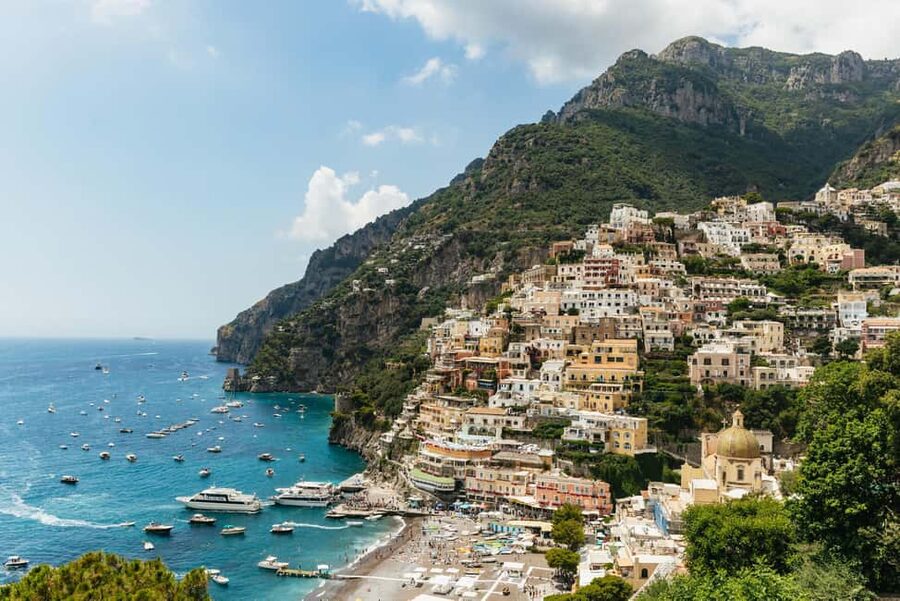 Rome: Amalfi Coast & Positano Day Trip with Coastal Cruise - Meeting in Piazza del Popolo before the long ride