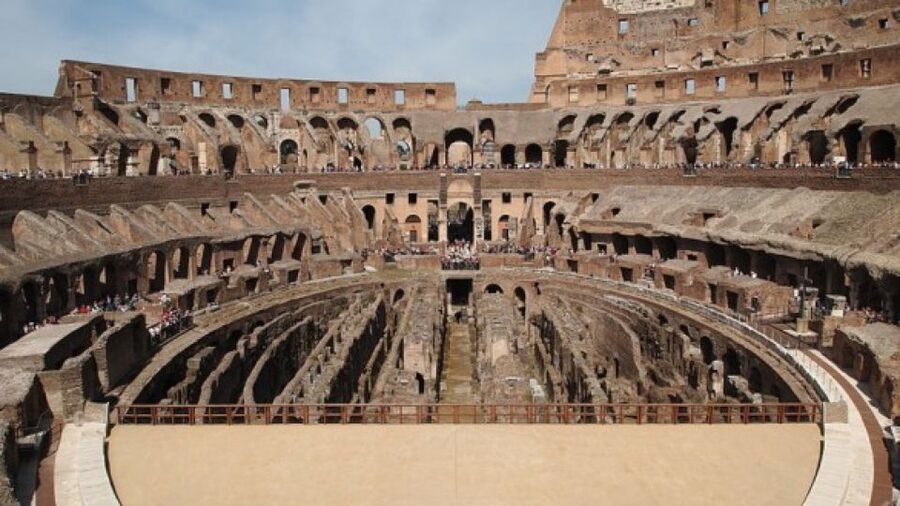 Rome: Ancient History and Colosseum Underground Tour - Inside the chambers beneath the arena