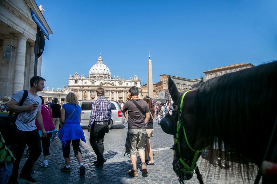 Rome: Angels and Demons Guided Tour - The minivan makes the route manageable