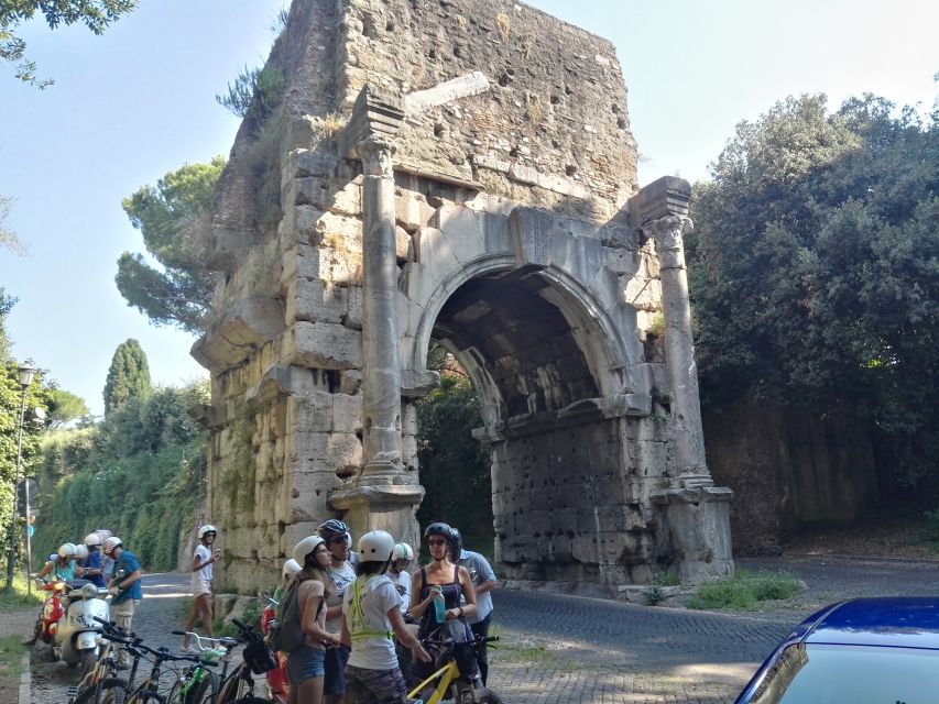 Rome: Appian Way Aqueducts Bike Tour (UPG Catacombs & Lunch) - Porta San Sebastiano and the First Ancient Roads