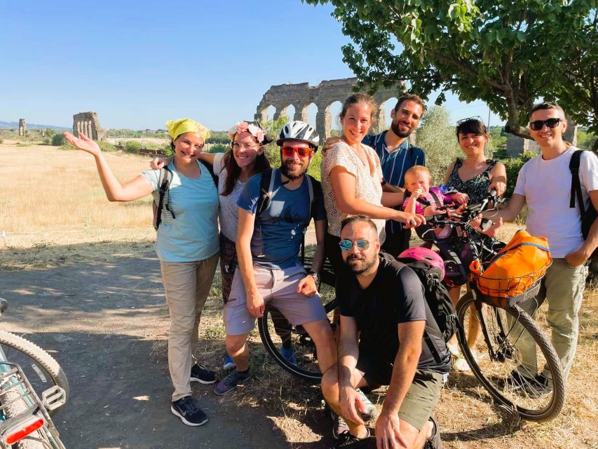 Rome: Appian Way & Catacomb Sunset E-bike Tour with Aperitif - How difficult is the e-bike route?