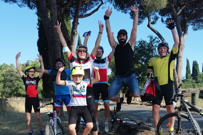 Rome:Appian Way E-bike Tour, Catacombs, Aqueducts & Transfer - Cycling the ancient paving of Via Appia Antica
