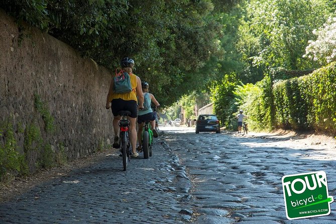 Rome:Appian Way E-bike Tour, Catacombs, Aqueducts & Transfer - Torre Fiscale and Caffarella Park