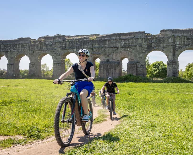 Rome:Appian Way E-bike Tour with Catacombs, Aqueducts & Food - Six things to know before you book