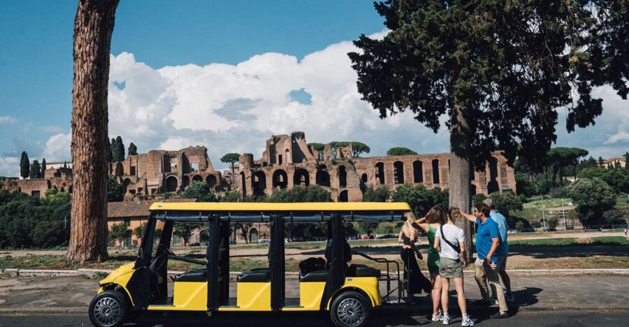 Rome: Appian Way Golf Cart Tour with Roman Catacombs Entry - Circus Maximus and the Baths of Caracalla