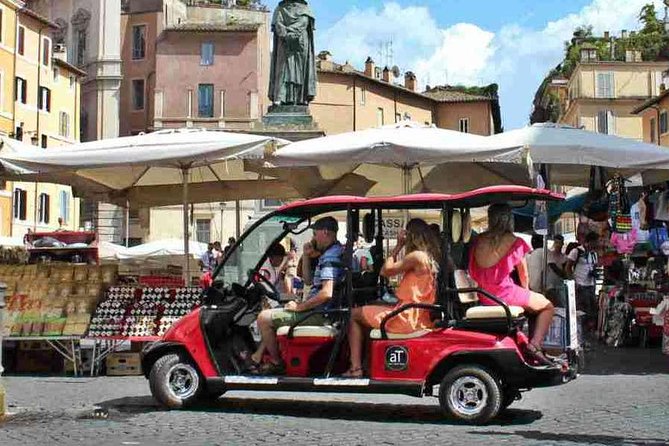 Rome by Golf Cart Private Tour: Beyond the Landmarks - Rome’s fountains, piazzas, and Baroque drama