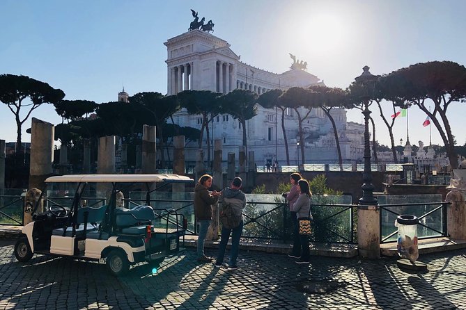 Rome by Golf Cart Private Tour: Beyond the Landmarks - Three hills, three different views of Rome