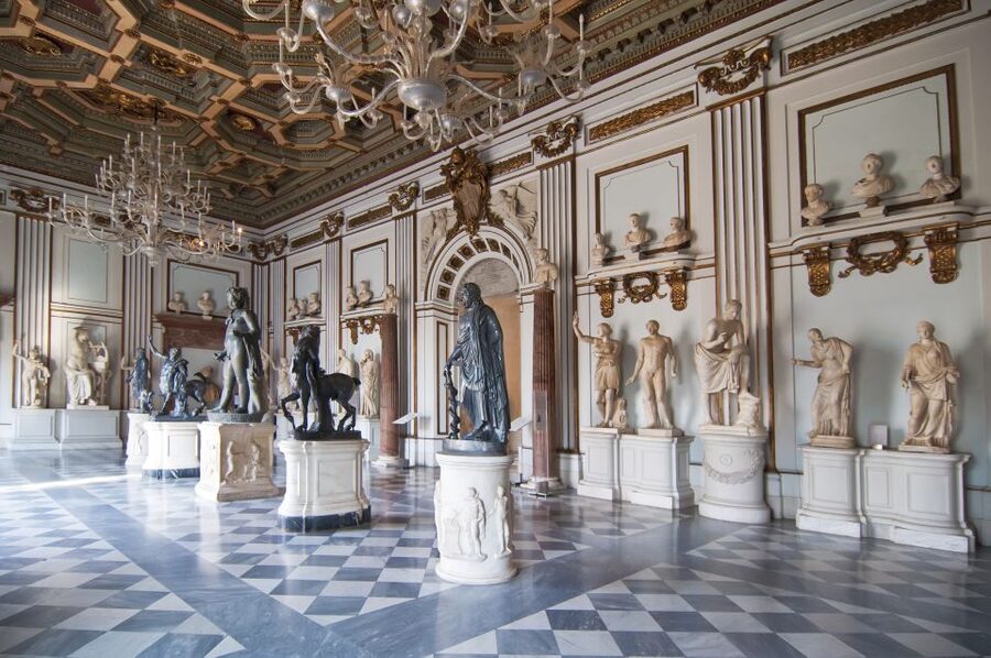 Rome: Capitoline Museums Experience with Multimedia Video - Finding the Touristation office at Piazza Ara Coeli 16