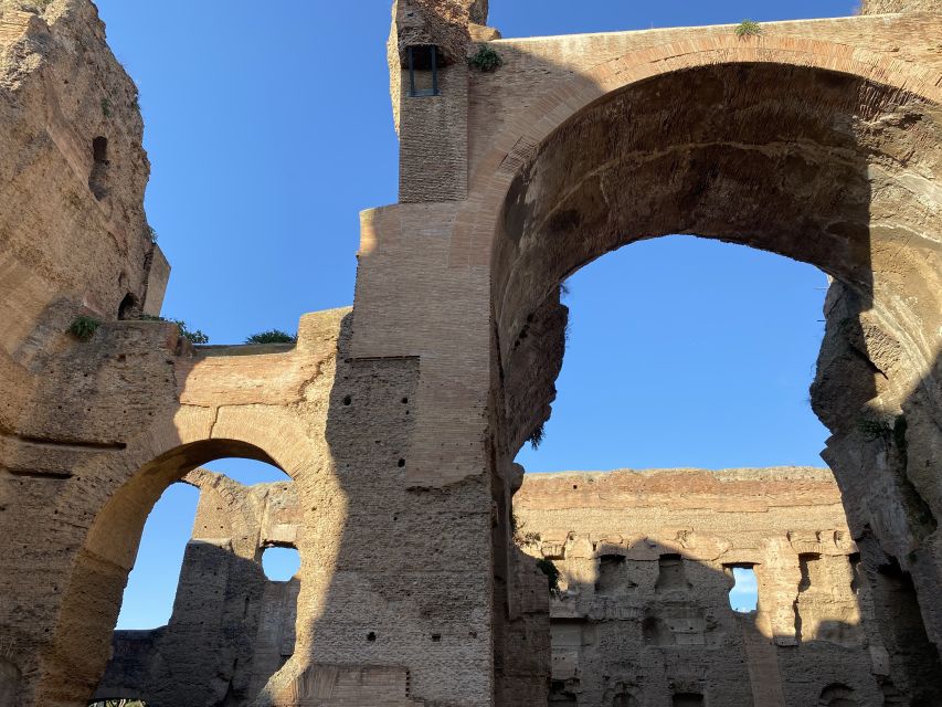 Rome: Caracalla Baths Express Small-Group or Private Tour - Entering the colossal thermal complex
