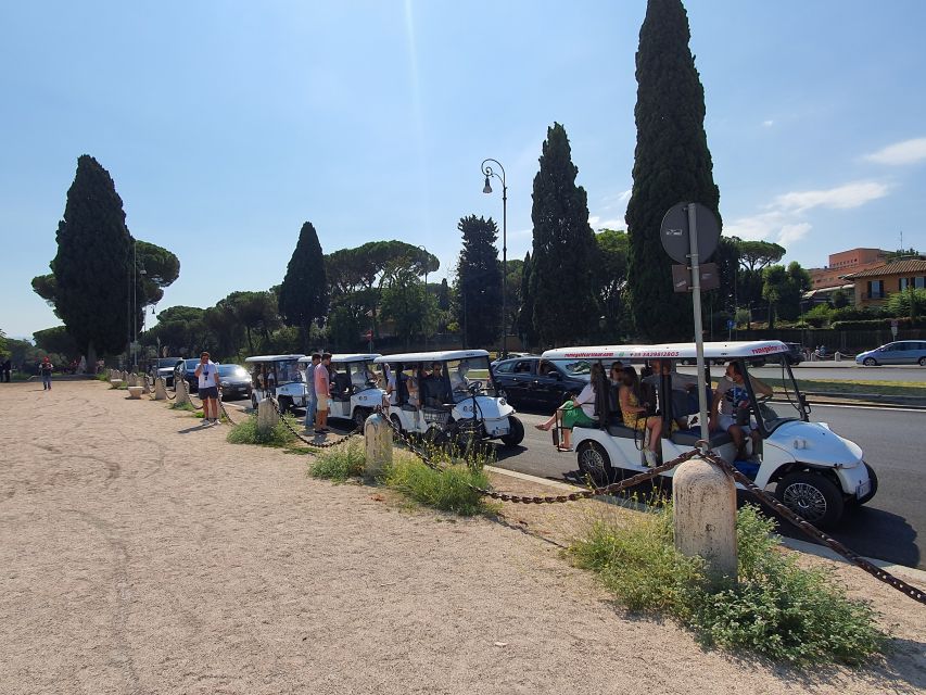Rome: Catacombs and Appian Way Golf Cart Small-Group Tour - Why a golf cart works well for Ancient Rome