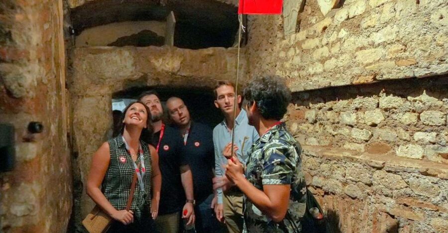 Rome: Catacombs and Capuchin Crypt Guided Tour with Transfer - Walking through the Christian catacombs