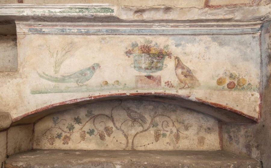 Rome: Catacombs of St. Sebastian Entry Ticket & Guided Tour - Mausoleums, columbaria, and Roman burial customs