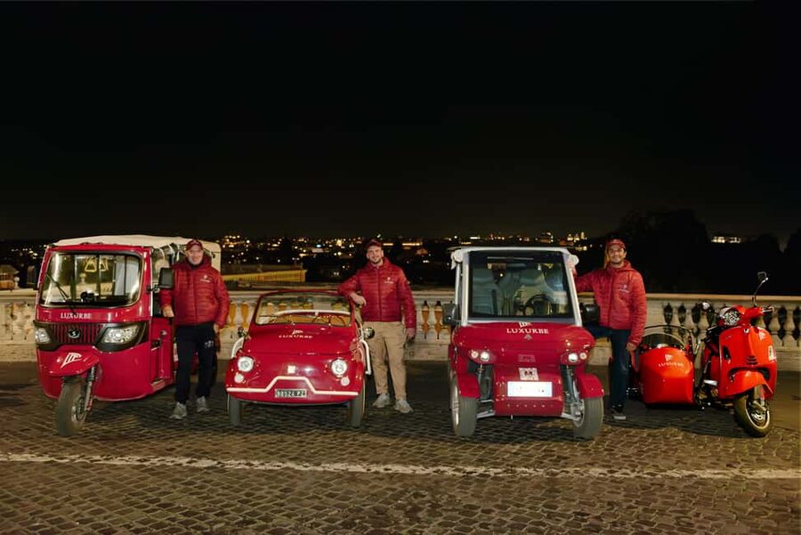 Rome: City Golf Cart at Night Tour - Key points to know before booking