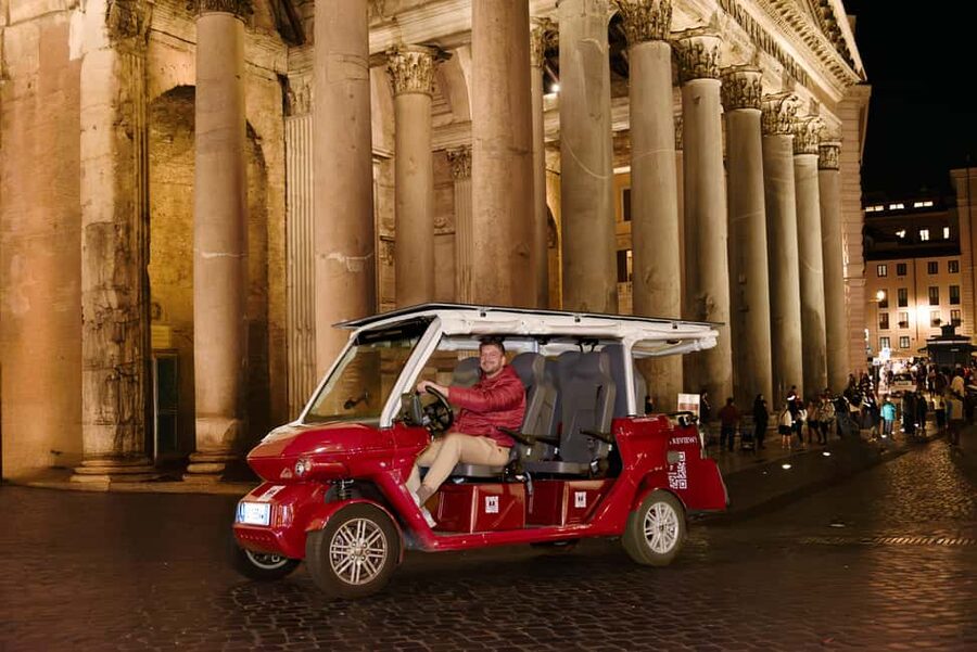 Rome: City Golf Cart at Night Tour - Why Rome works so well after dark
