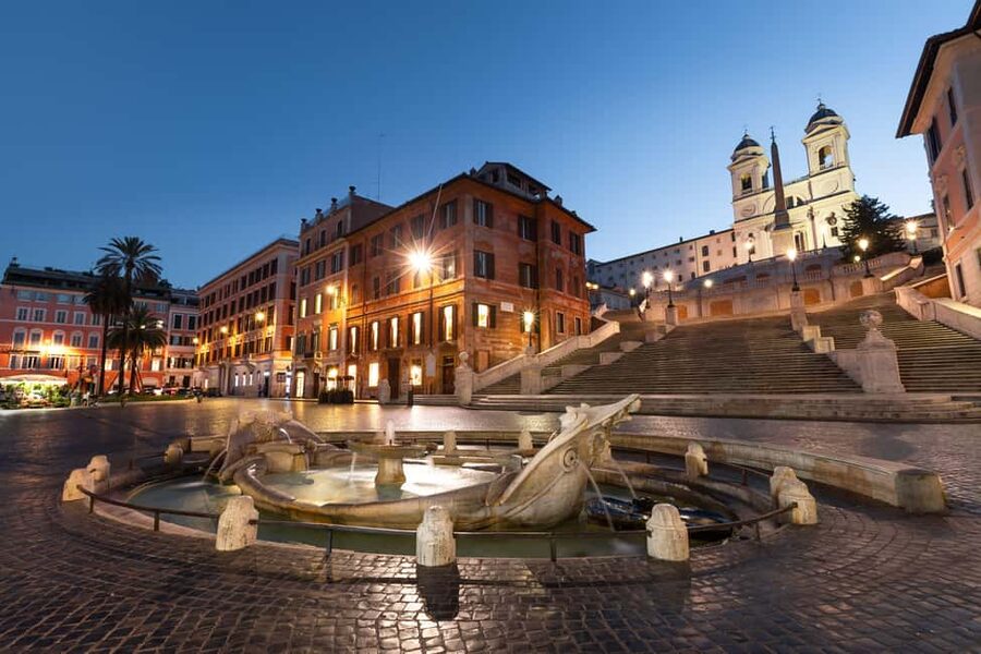 Rome: City Golf Cart at Night Tour - Pincio Promenade offers the best wide view
