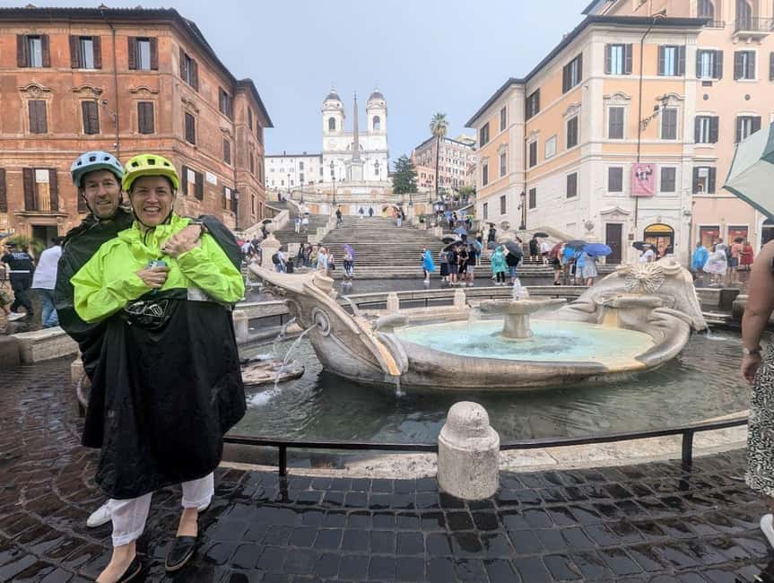 Rome: City Highlights Electric Bike Tour - The Pantheon, Trevi Fountain, and Spanish Steps