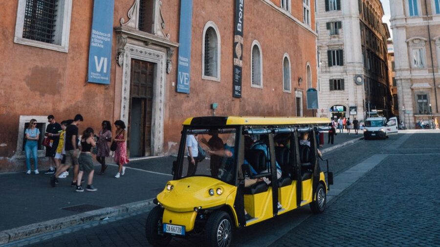 Rome: City Highlights Golf Cart Tour with Local Guide - Trevi Fountain and the coin tradition