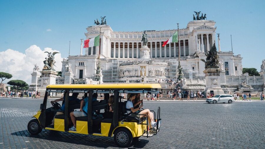 Rome: City Highlights Golf Cart Tour with Local Guide - Starting near the Pantheon on Via Monterone